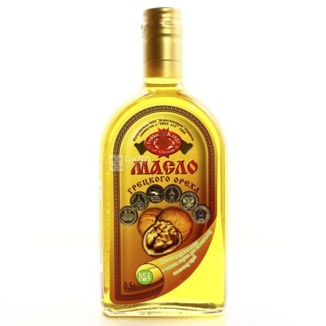 Golden Kings Масло кедровое, 0,5 л, Стеклянная бутылка