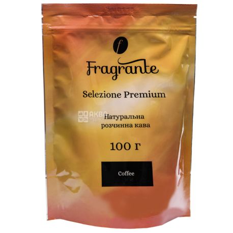Fragrante Selezione Premium, 100 г, Кофе Фрагранте Селекшн Премиум, средней обжарки, растворимый