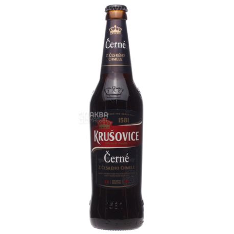 Krusovice Cerne, Dark Beer, 0.5 L