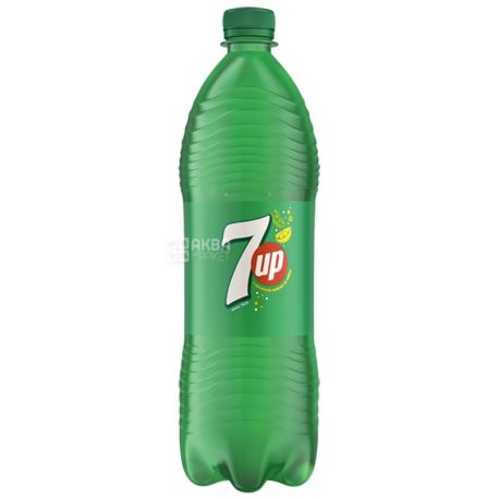 7 UP, Упаковка 12 шт. по 1 л, Сладкая вода, ПЭТ