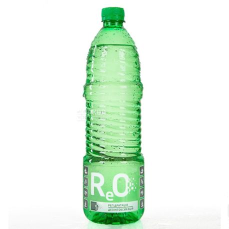 ReO, 0,95 л, Упаковка 12 шт., РеО, Вода слабогазована для поліпшення обміну речовин, ПЕТ