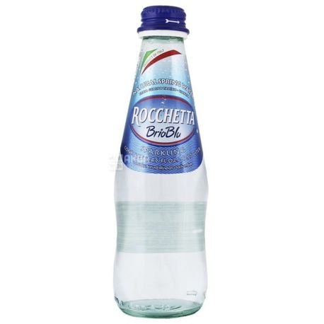 Rocchetta Brio Blu Sparkling water, 0.25l, glass, packaging 24pcs, glass