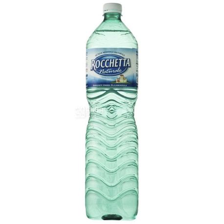 Rocchetta Naturale, 1,5 л, Упаковка 6 шт., Рочетта Натурале, Вода негазированная, ПЭТ