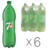 7 UP, Упаковка 6 шт. по 2 л, Севен Ап, Вода солодка, зі смаком лимона і лайма, ПЕТ