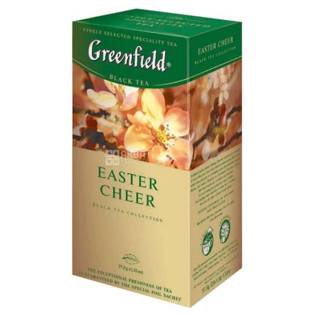 Greenfield Easter Cheer чай черный индийский с добавками, 25пак*1,5г