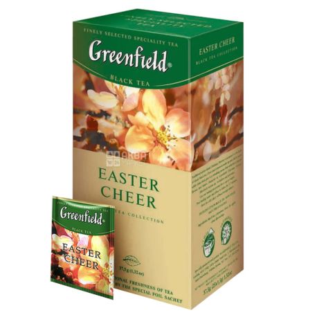 Greenfield Easter Cheer чай черный индийский с добавками, 25пак*1,5г