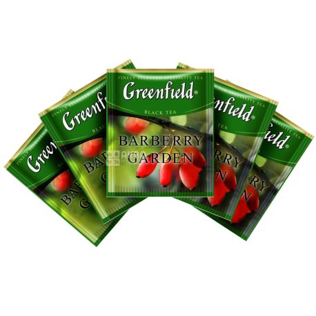Greenfield, Barberry Garden,100 пак., Чай Гринфилд, Барбери Гарден, Черный, ХоРеКа