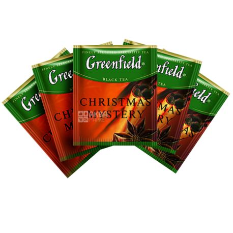 Greenfield Tea Christmas Mystery Black, Tea, 100 bags, HoReCa