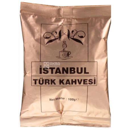 Istanbul Cahve, 100 г, Кава Істамбул Кахве, середнього обсмаження, мелена