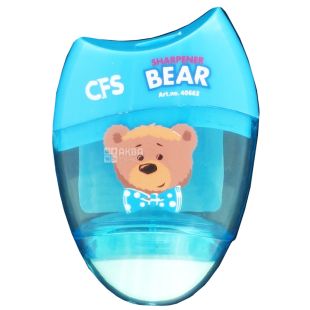 Cool For School, Точилка с контейнером и ластиком, пластиковая, в ассортименте