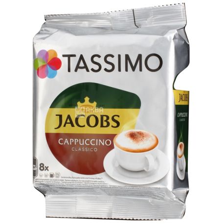 Jacobs Monarch Tassimo Cappuccino, Coffee in capsules, 260 g, m / s