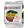 Jacobs Monarch Tassimo Cappuccino, 8 шт., Кава Якобс Монарх Тассімо Капучино, в капсулах