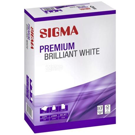 Sigma Premium Папір офісний, А4, 500 аркушів