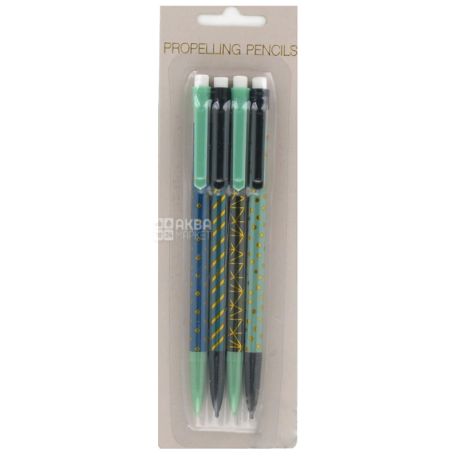 Koopman Ballpoint pens set of 4 pieces, plastic packaging