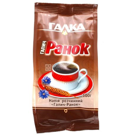 Galka Galich-Ranok, instant drink with chicory, 100 g, m / s