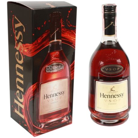Hennessy VSOP 6 years old, 0.7l, glass bottle, gift box