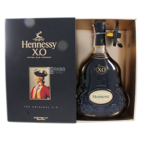 Hennessy XO, Коньяк, 0,7л, подарункова коробка - купити Коньяк у