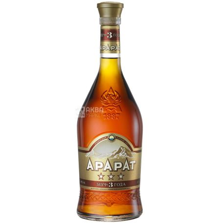 Ararat cognac 3 years old, 0.7 l