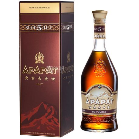 Ararat коньяк 5 лет выдержки, 0,7 л 