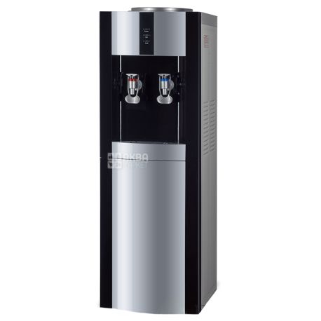 Ecotronic V21-L Black-Silver, Кулер для воды с компрессорным охлаждением, напольный
