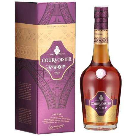 Courvoisier Cognac, VSOP, 0.5 L, Glass Bottle - buy Cognac in Kyiv