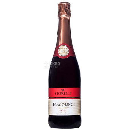 Fiorelli Fragolino Rosso, Вино игристое красное, 0,75 л
