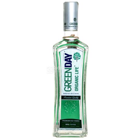 Green Day Organic Life, Vodka, 40%, 0.7 l