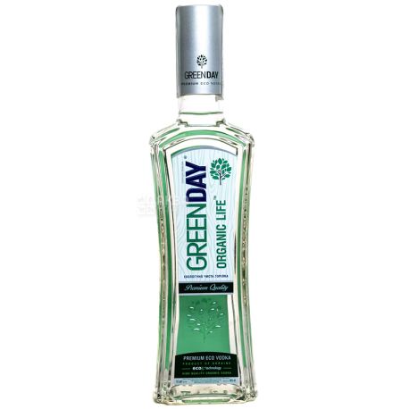 Green Day Organic Life, Vodka, 40%, 0.5 L
