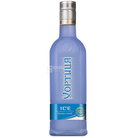 Хортица Ice, Водка, 40%, 0,5 л