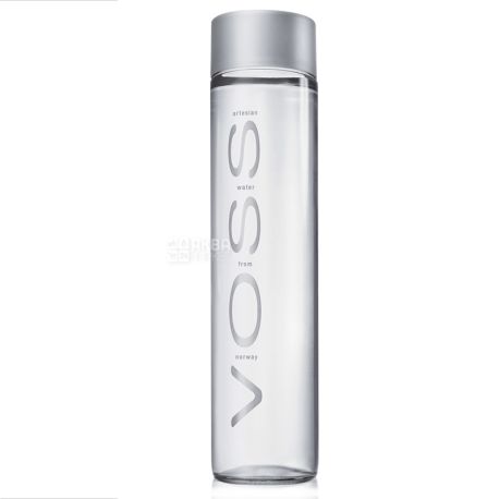 Voss, 0,375 л, Восс, Вода мінеральна негазована, скло