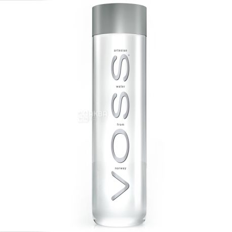 Voss, 0,8 л, Восс, Вода минеральная негазированная, стекло