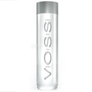 Voss, 0,8 л, Вода минеральная негазированная Восс, стекло