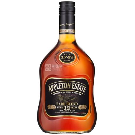 Appleton Estate Rare Blend, Ром Ямайский, 12 лет выдержки, 0,7 л