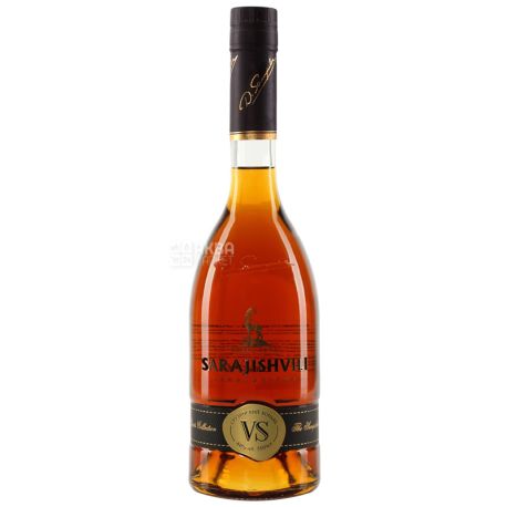 Sarajishvili Cognac, VS, 0.5 L, Gift Packaging