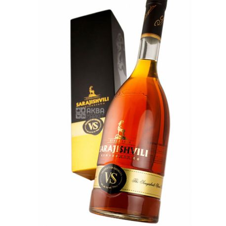 Sarajishvili Cognac, VS, 0.7 L, Gift Packaging