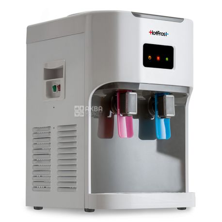 HotFrost D115, Desktop water cooler, white, 2 taps