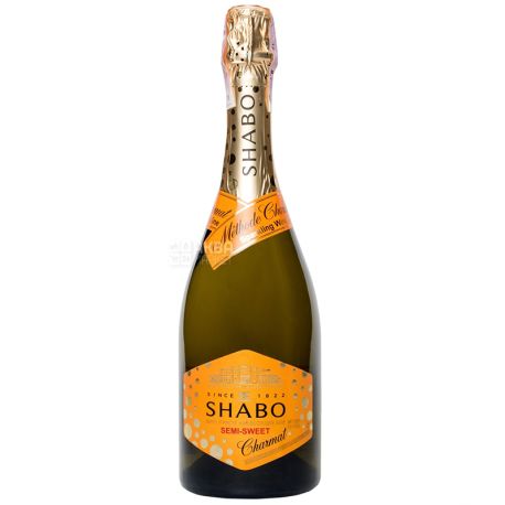 Shabo вино игристое белое полусладкое, 0,75 л