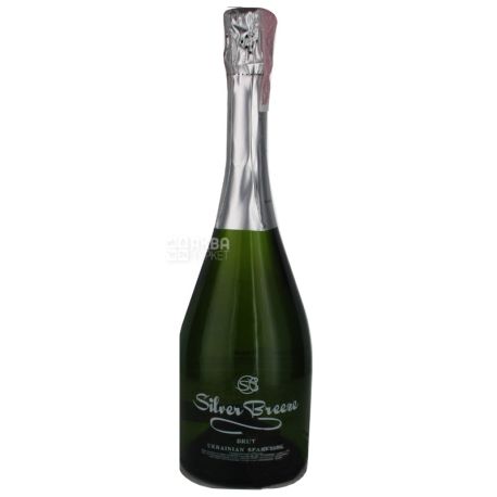 Silver Breeze вино біле ігристе брют, 0,75 л