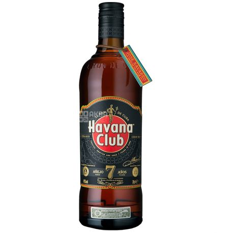 Havana Club Anejo, Ром, 7 років витримки, 0,7 л