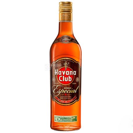 Havana Club Anejo Especial, Ром, 3 года выдержки, 0,7 л