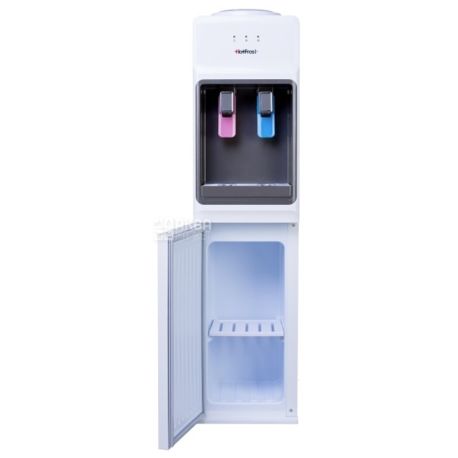 HotFrost V1133CE, Outdoor water cooler, black and white, 2 taps
