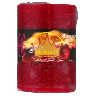 Pragnis, Свеча ароматизированная, Вишневый пирог, 5,5х8 см