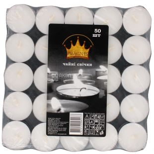 Pragnis Свеча, Чайная белая таблетка, 50 шт.