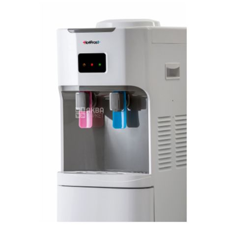 HotFrost V115CE, outdoor water cooler, gray white, 2 taps