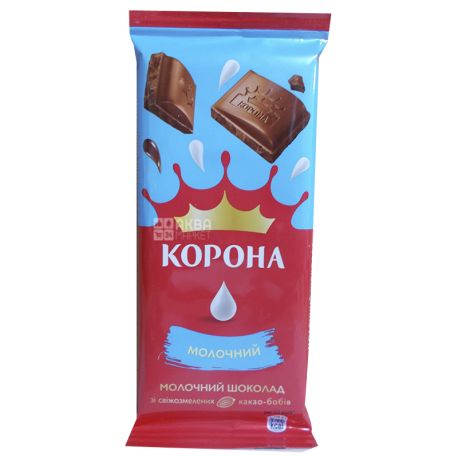 Crown, Milk chocolate, 85 g, m / s