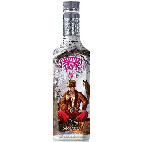 Cossack Rada, Vodka special, 40%, 0.5 l