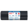 More Goods Professional, 100 шт., 20 л, Пакеты для мусора Мор Гудс Профешнл, без затяжек, черные