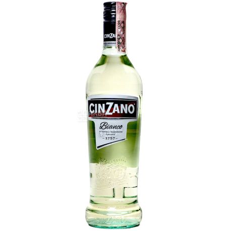 Cinzano Bianco, Вермут напівсолодкий, 0,75 л