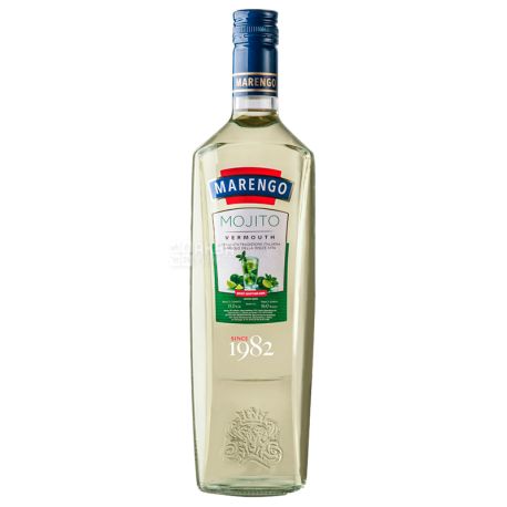 Marengo Vermouth, Mojito sweet, 1.0 l, Glass