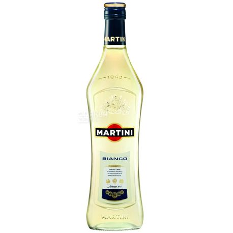 Martini Vermouth, Bianco Sweet, 0.75 L, Glass